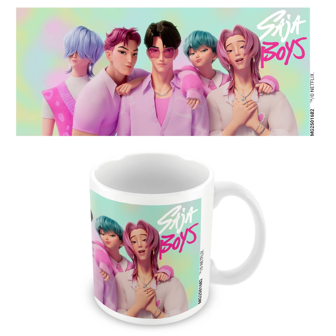 Pyramid International - Wholesale Coffee Mug - K-POP Demon Hunters (Saja Boys) 11oz/315ml Coffee Mug0