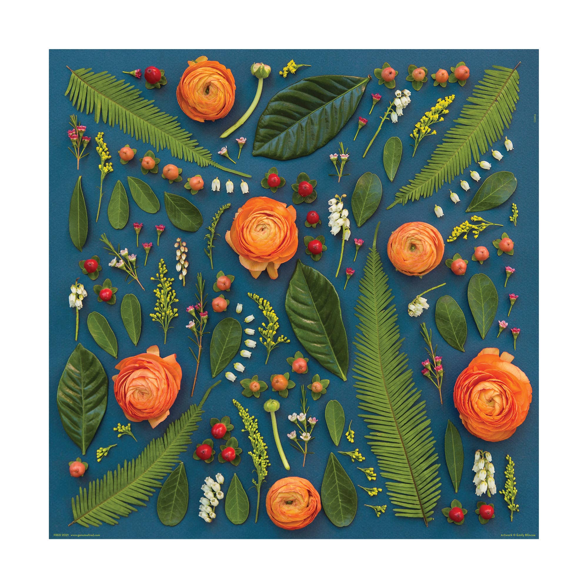 Fred & Friends - Wholesale Puzzle - Adult - Puzzle 500 PC - Emily Blincoe - Deconstructed Bouquet1