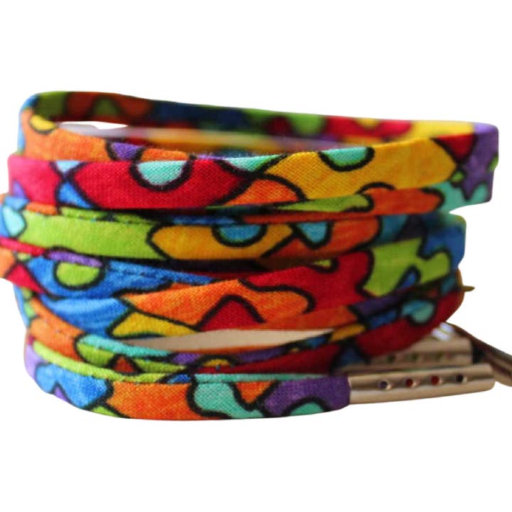 Cute Laces - Wholesale Shoelaces - Kids & Baby - Jigsaw Puzzle Cute Shoe Laces for Adults & Kids2