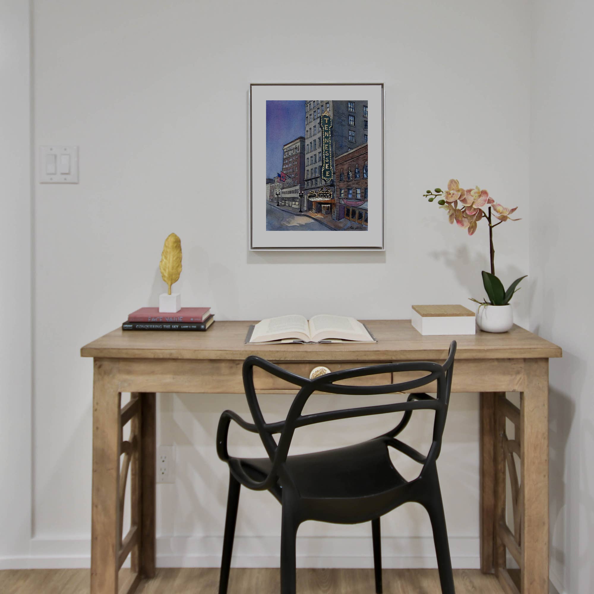 Esther Sketch - Wholesale Art Print - Tennessee Theater Art Print 8x10, Knoxville Tn4