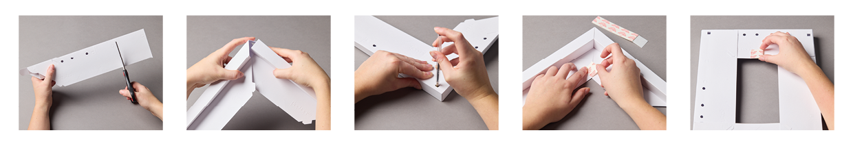 Pop-up Frames - Wholesale Picture Frame - MEDIUM Pop-up Picture Frame | Multi-size 21-50cm | Stick-on10