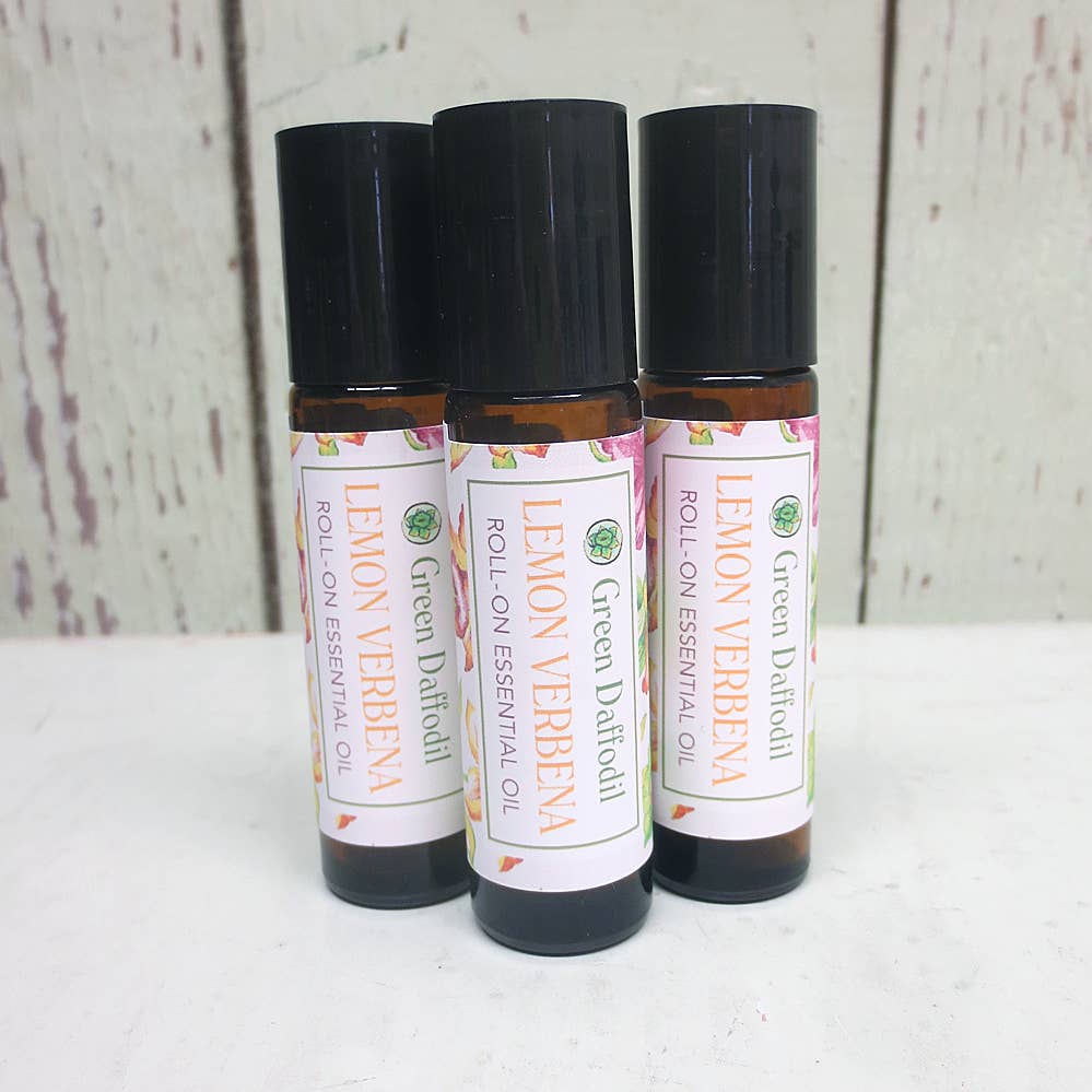 Green Daffodil Bath & Body - Wholesale Essential Oil Roll-On - Lemon Verbena Roll-On Essential Oil Bottle Aromatherapy3