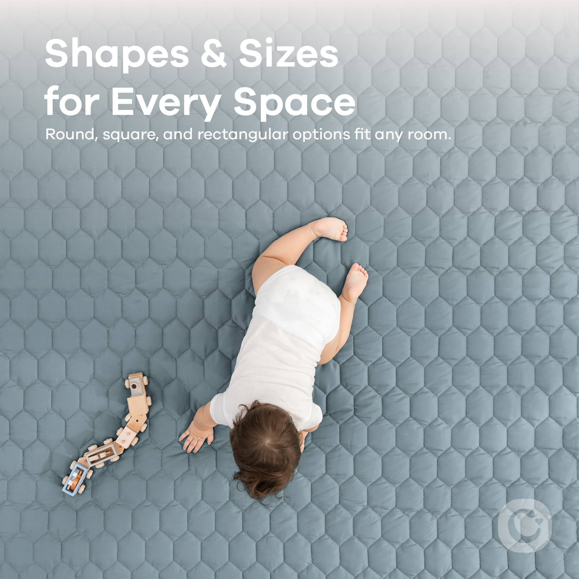 Comfy Cubs - Wholesale Play Mat - Kids & Baby - Premium Play Mat, Quilted Baby Mat for Floor by Comfy Cubs87