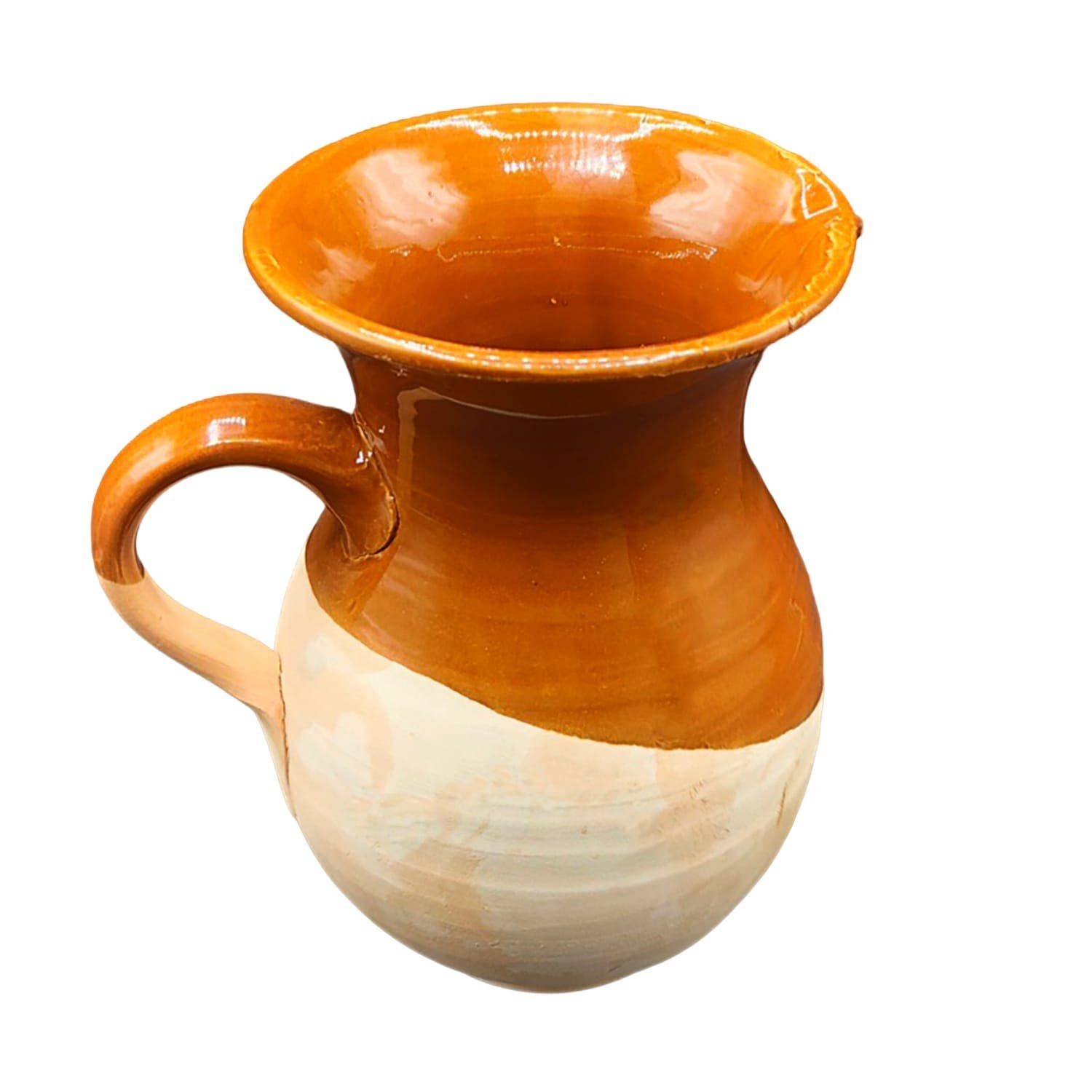 Etnico del Mondo - Wholesale Carafe - Handcrafted Glazed Terracotta Pitcher Rustic Style4