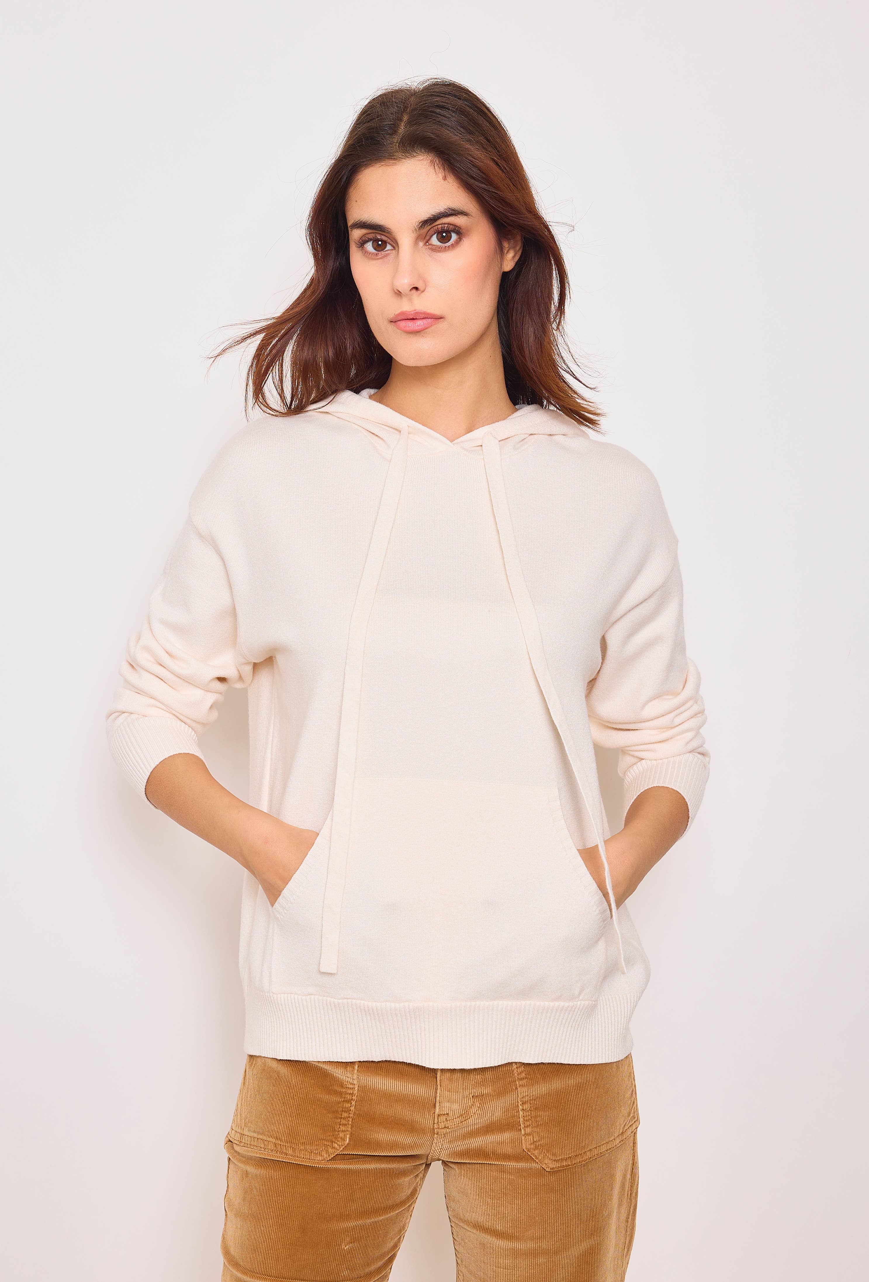 SUNNY STUDIO - Vendita all'ingrosso Felpa con cappuccio - Donna - Felpa con cappuccio e tasche11