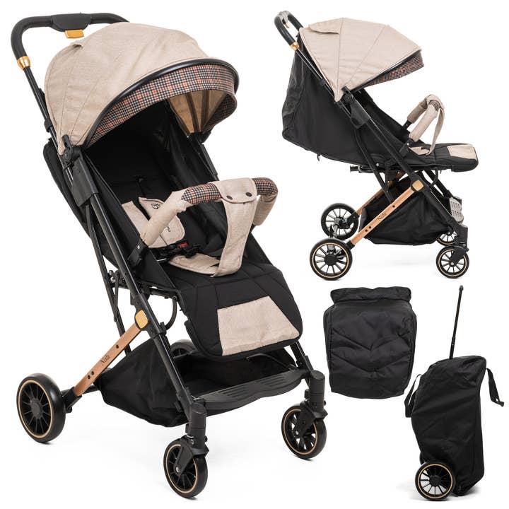 Bebelissimo - Passeggino Cittadino Ultra Compatto - Da 0 a 36 mesi - Nola - beige per la vendita all'ingrosso da parte di Bebelissimo J'aime