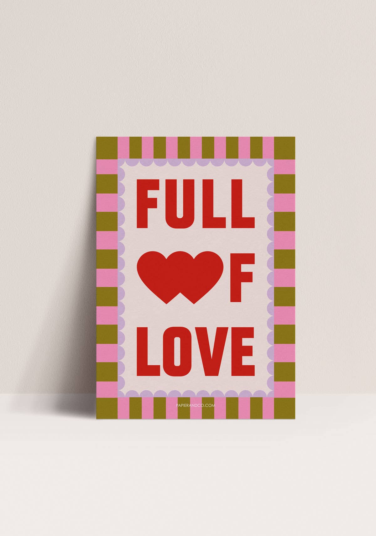 Papier and Co. - Wholesale Poster - Poster - Plein d'amour