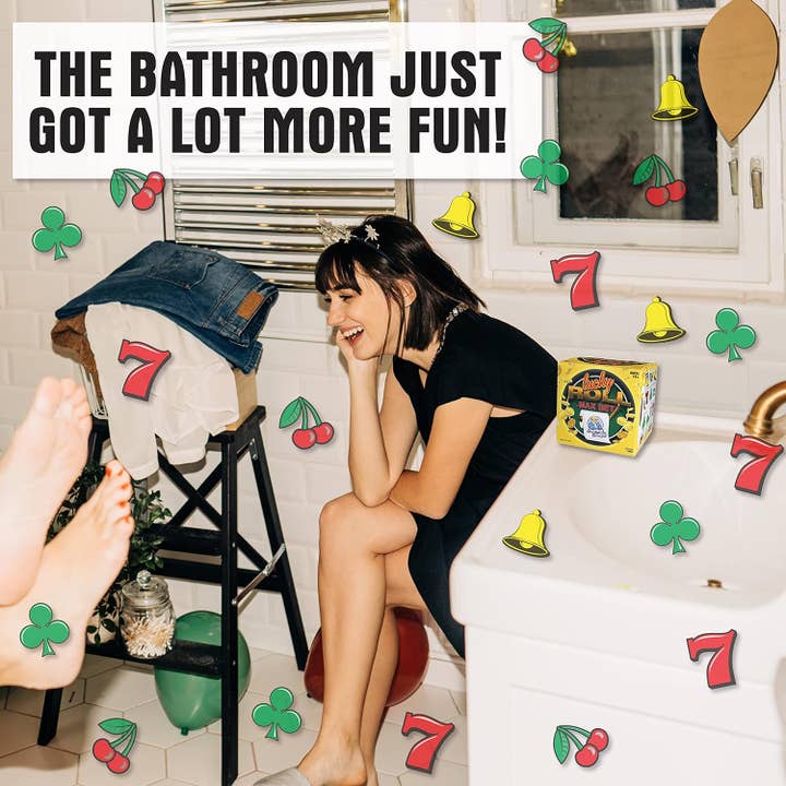Smith Brands - Wholesale Prank/Gag Gift - Lucky Roll Max Bet Novelty Toilet Paper - Casino TP