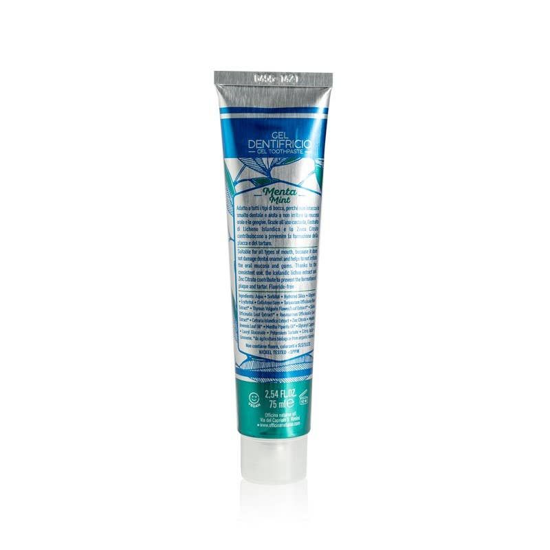 Officina Naturae - Wholesale Toothpaste - Natural Gel toothpaste Mint flavour1