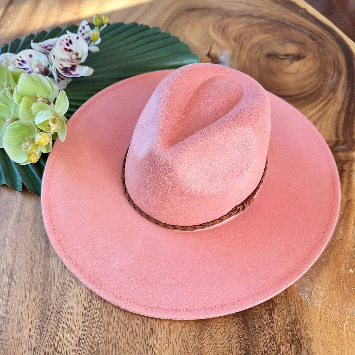 Queens INC - Wholesale Fedora - Women's - Best seller Fashion Classic Wide Brim Suede Primium  Hat Wid5