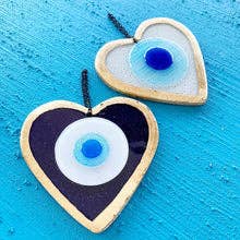 Evileyefavor - Wholesale Ornament - Valentines Day Decor, Evil Eye Heart Wall Hanging2