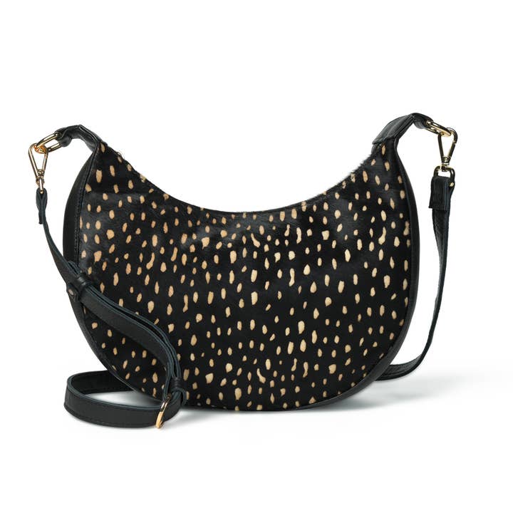 ROBYN Umhängetasche mit Print - Schwarz-Weiß-Print für den Großhandel von bell&fox