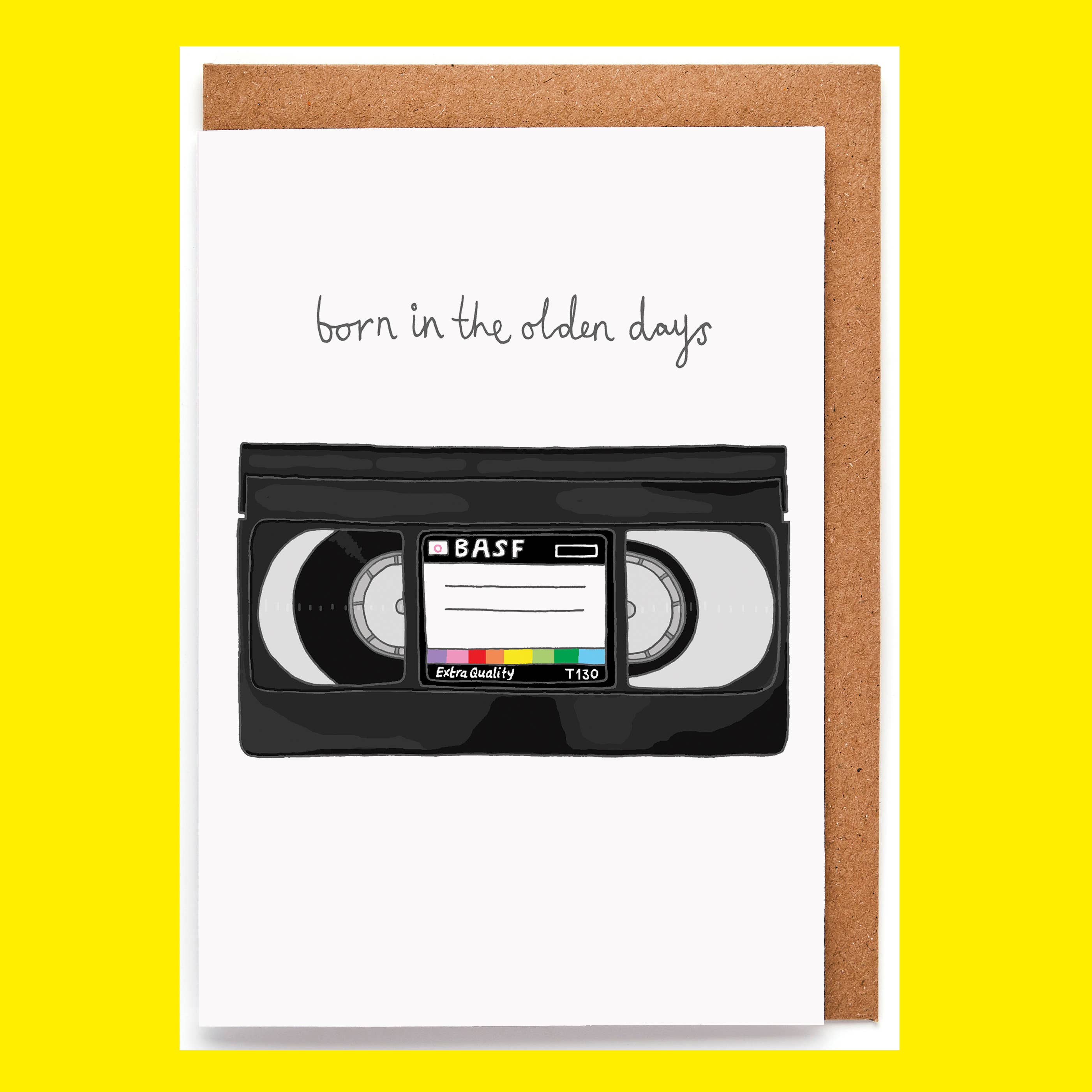 You've Got Pen On Your Face - Wholesale Birthday Card - Funny VHS Birthday Card | Retro Card for Him or Her7