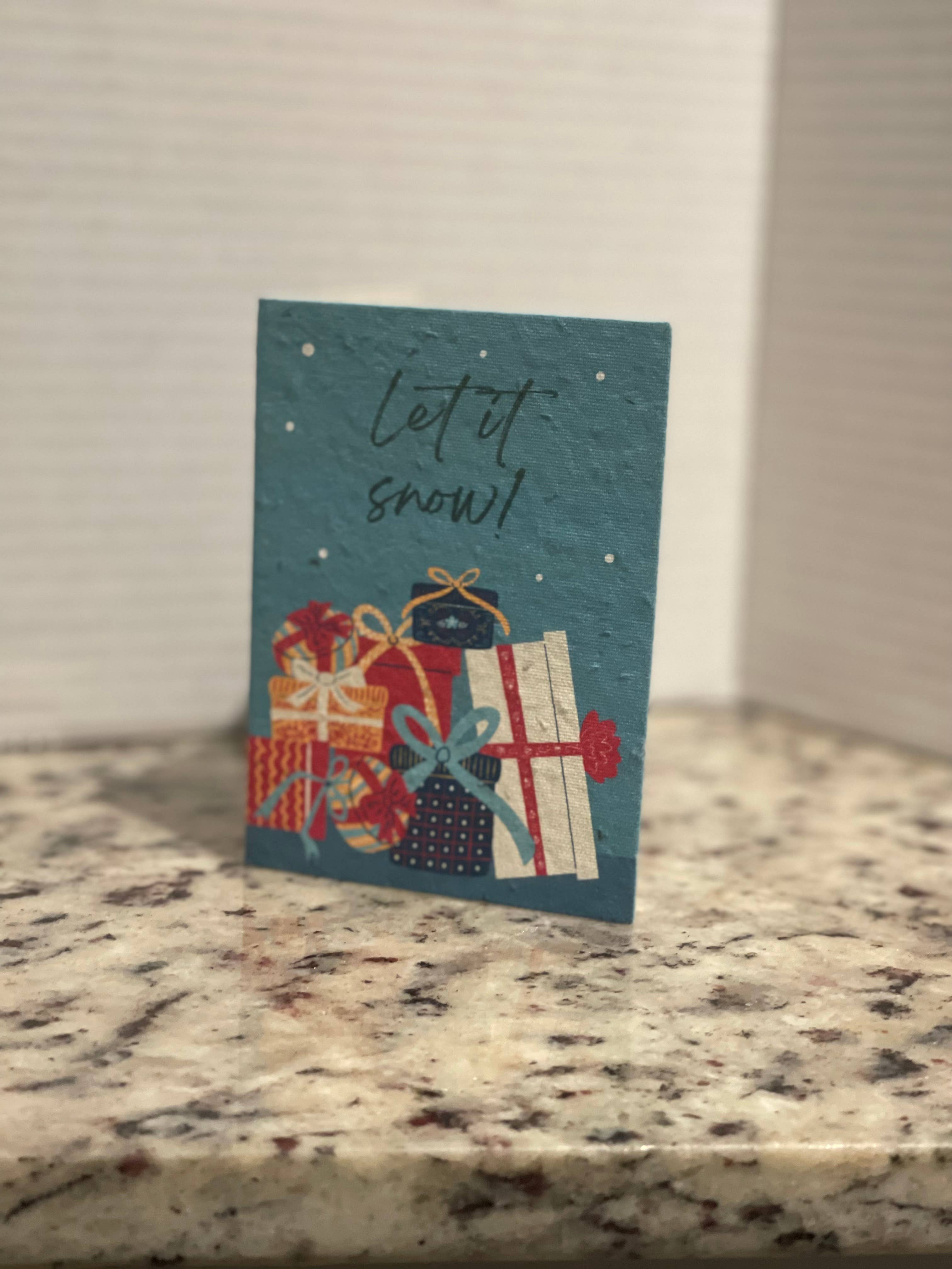 Granny B's Holiday Depot - Wholesale Christmas Card - Plantable Christmas Cards1