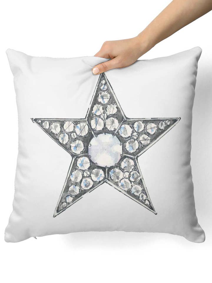 Stjerne broche serie II pude for engroshandel hos Juler's Row