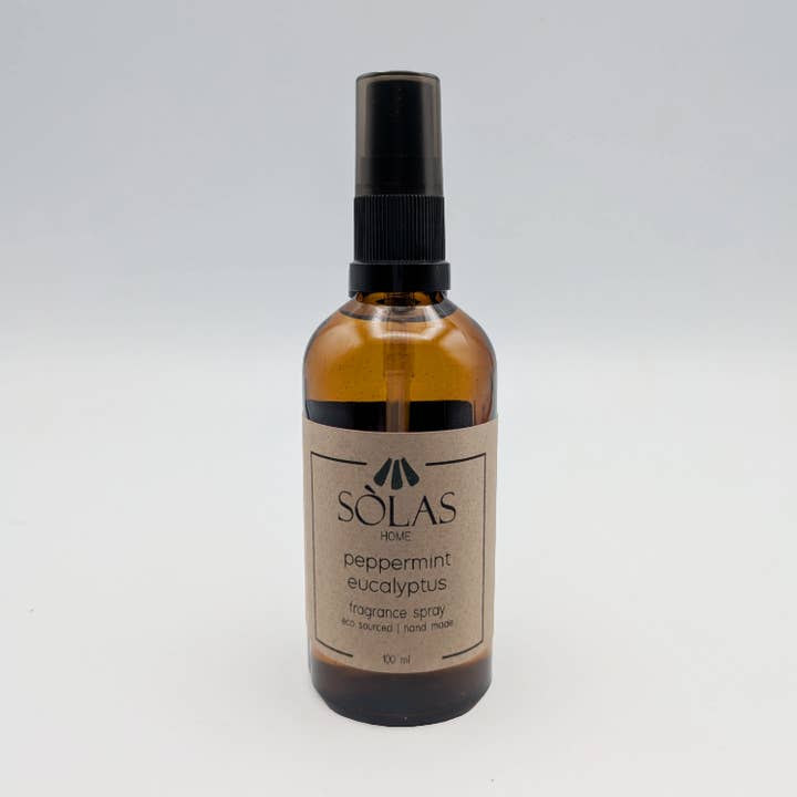 Peppermint Eucalyptus Fragrance Mist, 100ml for wholesale by SÒLAS Home