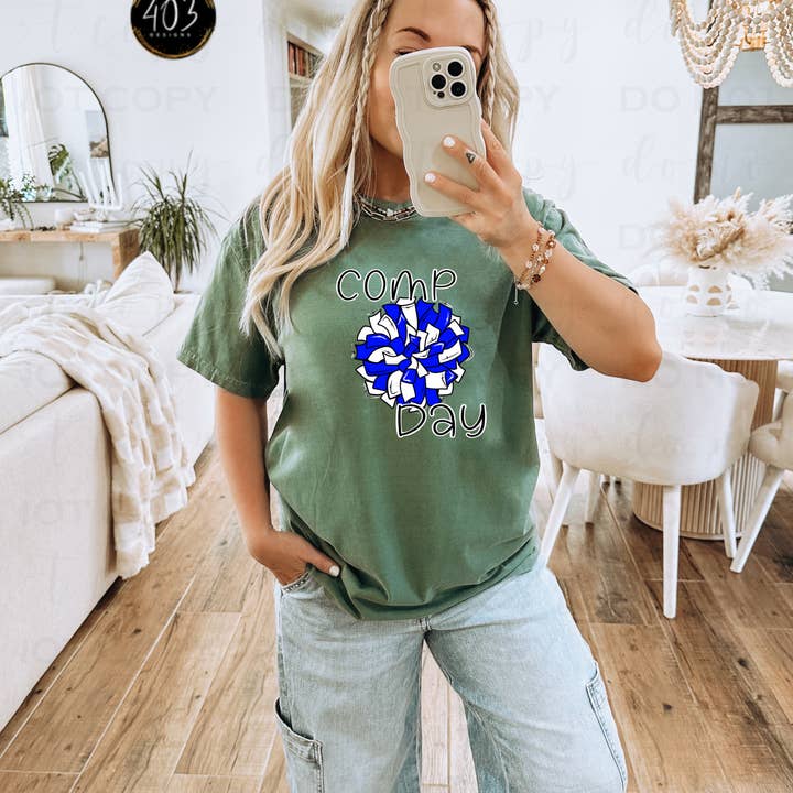 403 Designs - Wholesale Sublimation Transfer - Comp Day Cheer DTF Transfer