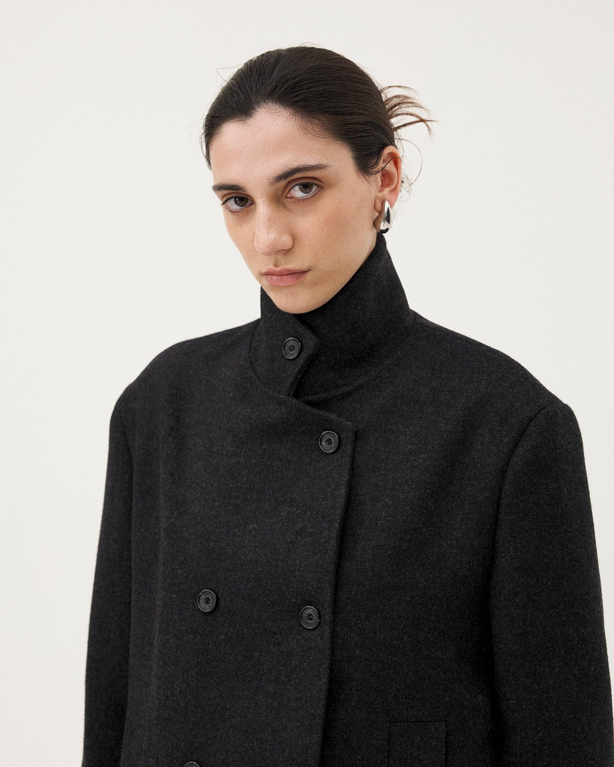 NOYOCO - Wholesale Jacket - Women's - Velia Anthracite Jacket4