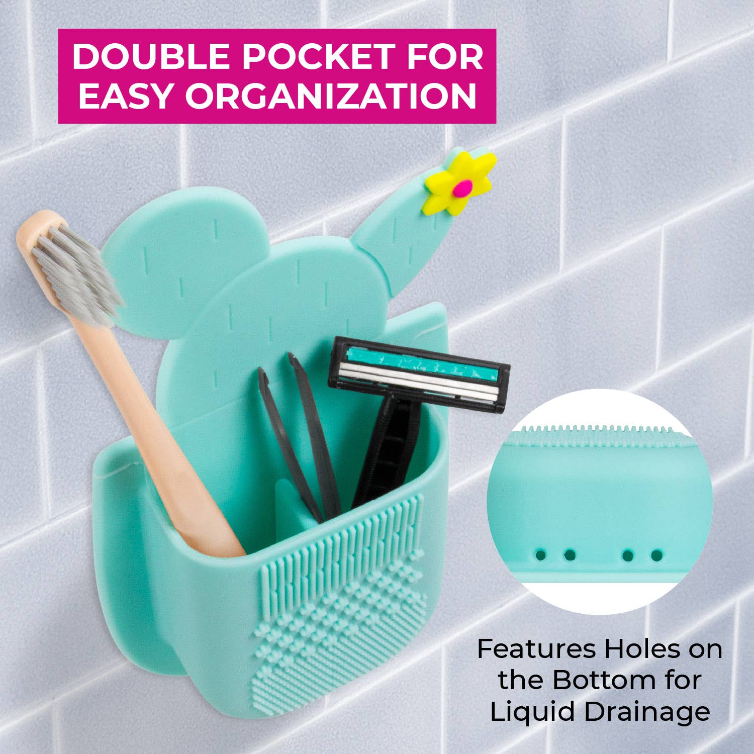 Lindo – wholesale Makeup brush cleaner – Lindo SiliPocket - Brush Pocket and Brush Cleaning Pad1