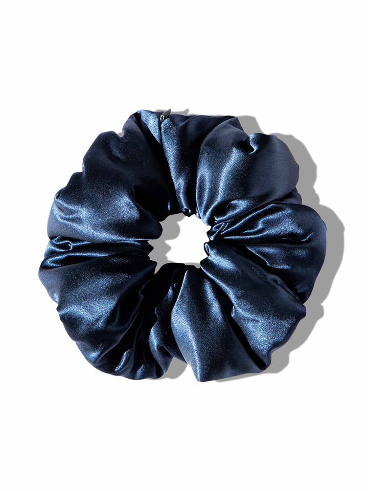 Coletero de Seda Acolchado Azul Medianoche para venta al por mayor de DROWSY UK