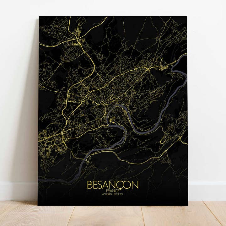 Plakat af Besancon | Frankrig for engroshandel hos mapospheres
