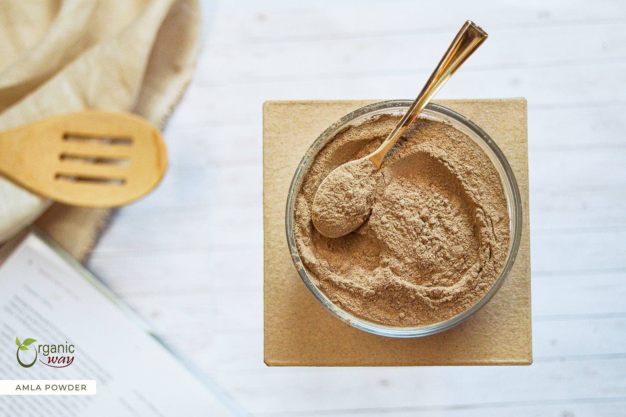 Organic Way LLC - Wholesale Protein/Superfood Powder - Amla/Indian Gooseberry Powder (Phyllanthus emblica) - Kosher Certified | Raw, Vegan, Non GMO & Gluten Free | USDA Certified | Origin - India1