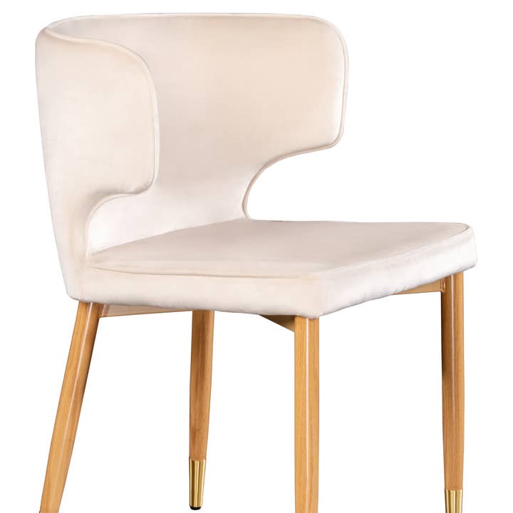 Statements by J – Engroshandel Stol – Kayla Buet Polstret Fløjl Spisebordsstol5