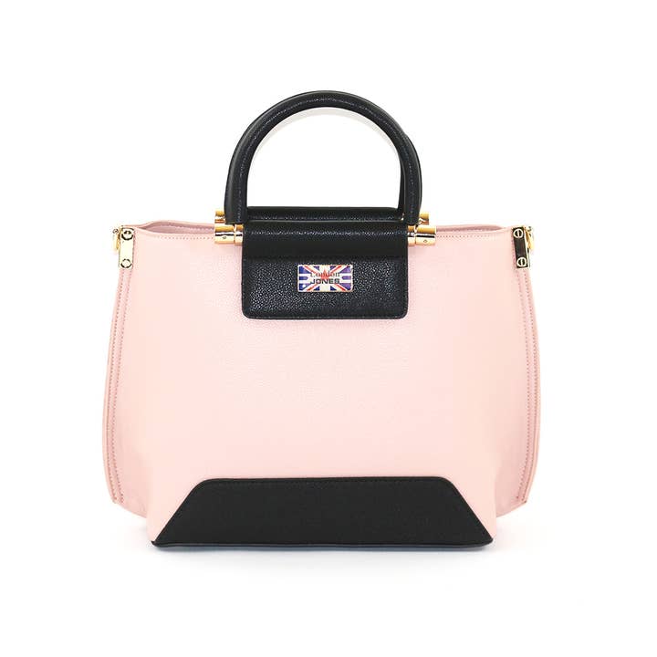 London JONES - Vente Sac à main avec poignée sur le dessus – femme - Sac Newport - Rose Mist1