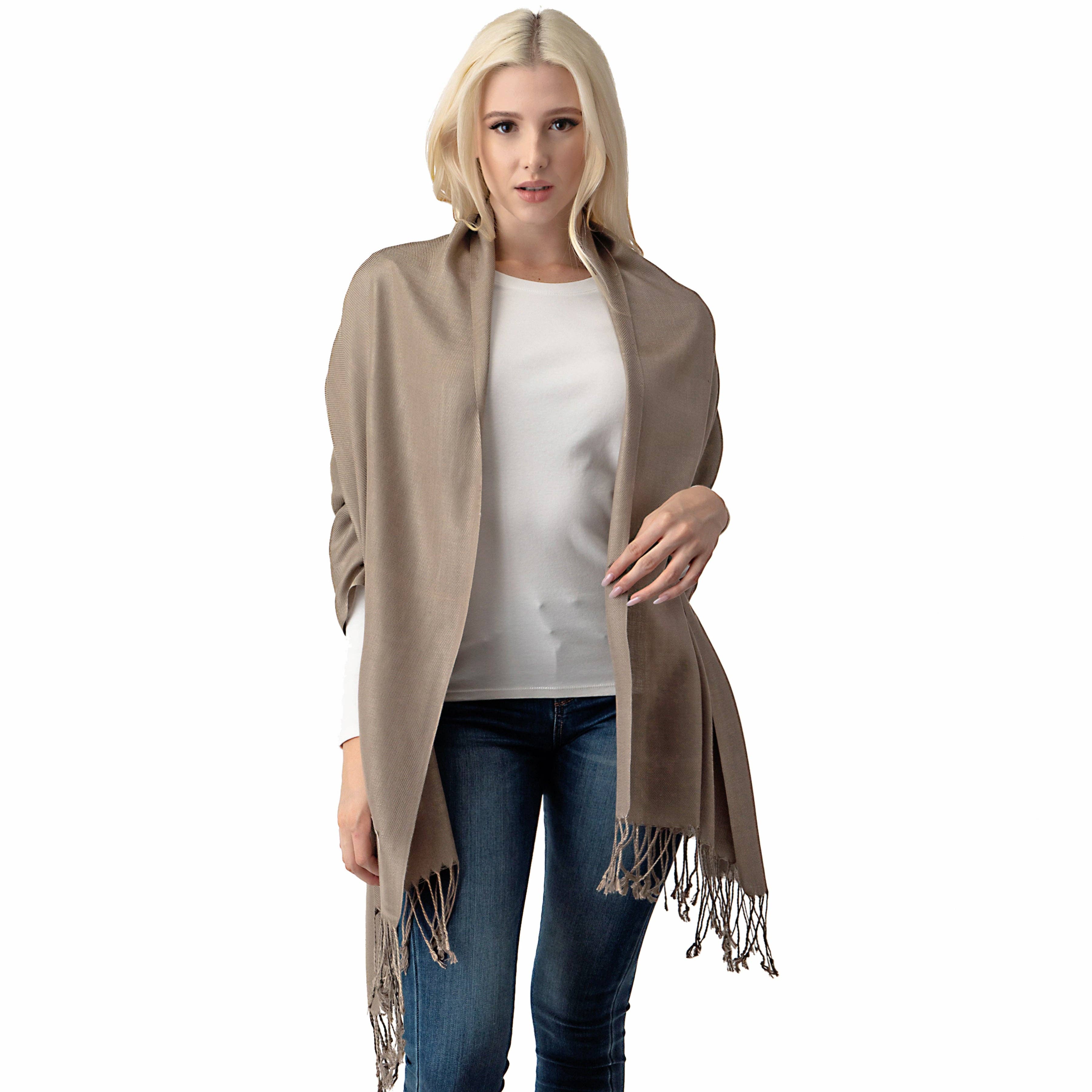 TAPA fashion - Wholesale Wrap - Women's - Plain Pashmina PP1028A (12PC)4