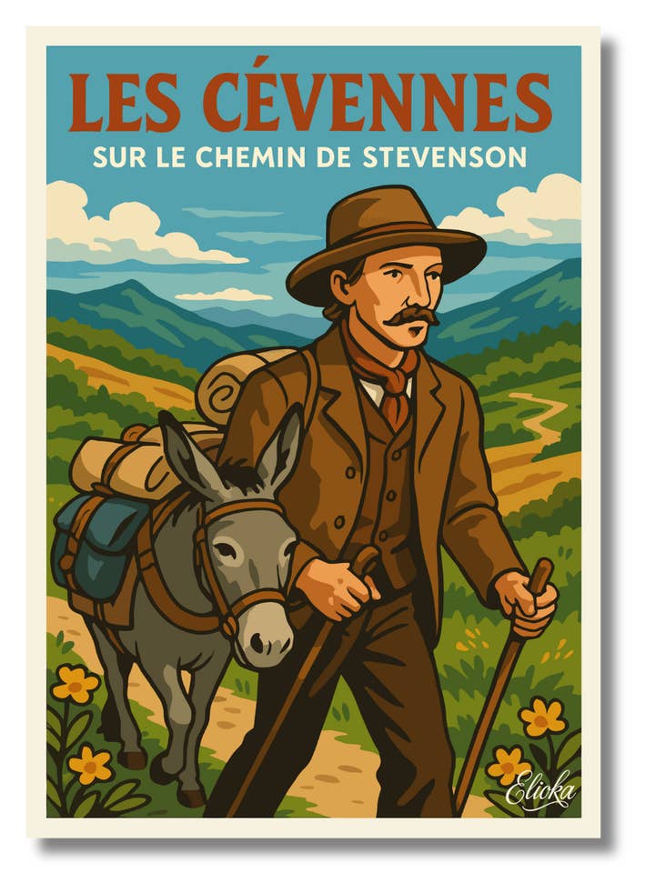 Exposição As Cévennes "No caminho de Stevenson" por atacado de ELIOKA