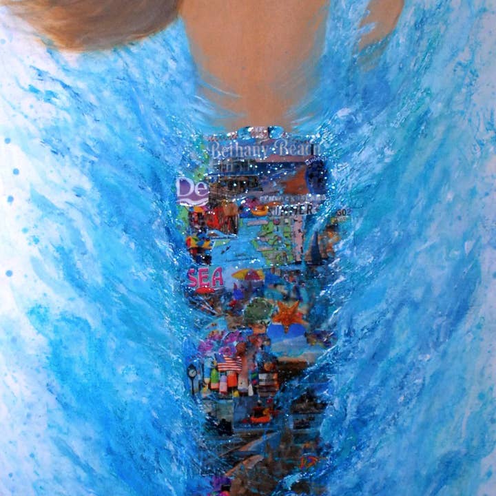 Mermaid Life Size Art for wholesale by Z~Beth Designs LTD