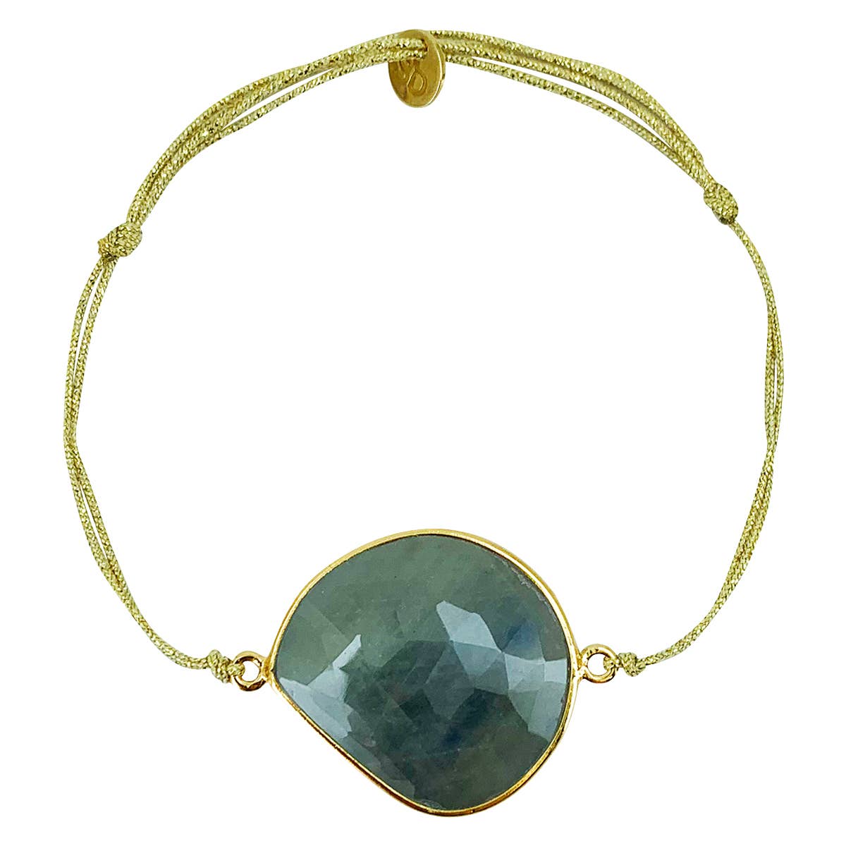 Sophie Deschamps Bijoux – wholesale Pärlarmband – TAJ-armband, guldbelagd med safir (BHOGM)15