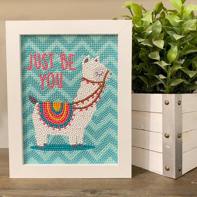 Llama Diamond Art Kit for wholesale by Addison Lane Designs Inc.