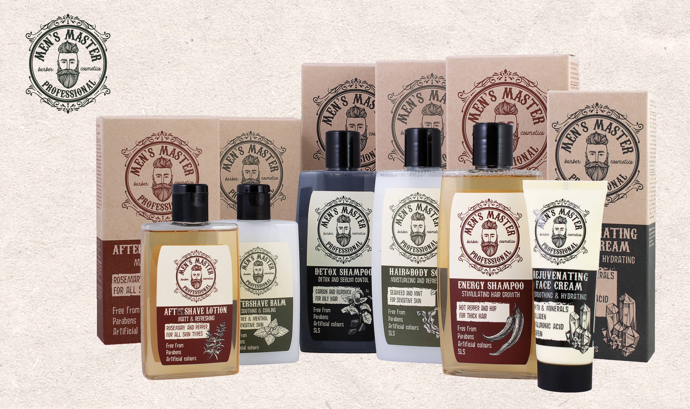 Mister33 Mencare - Wholesale Hair Shampoo - Men's - Energy Shampoo // 260ml3