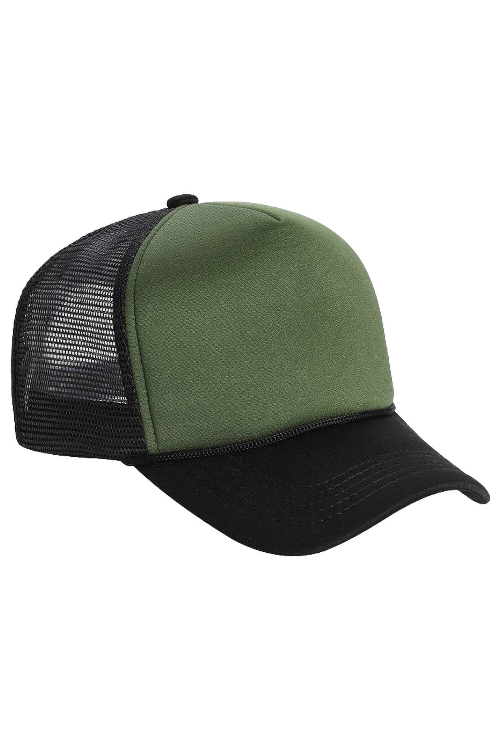 Cap Zone – boné - Mulher por atacado – Chapéu de caminhoneiro de espuma de cinco painéis multitons3