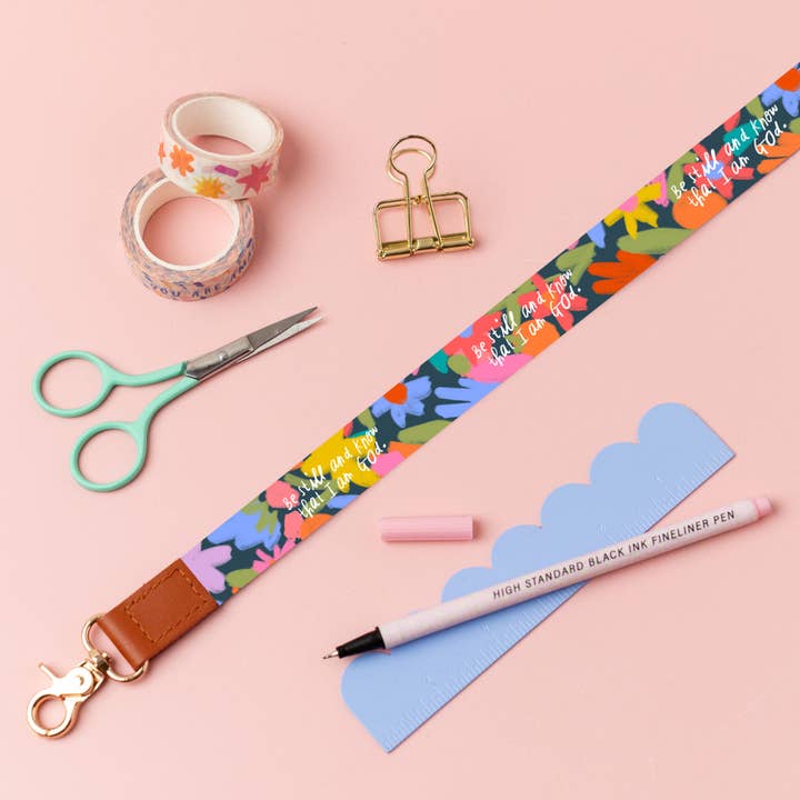Be still and know Lanyard for wholesale by Ali Marriott
