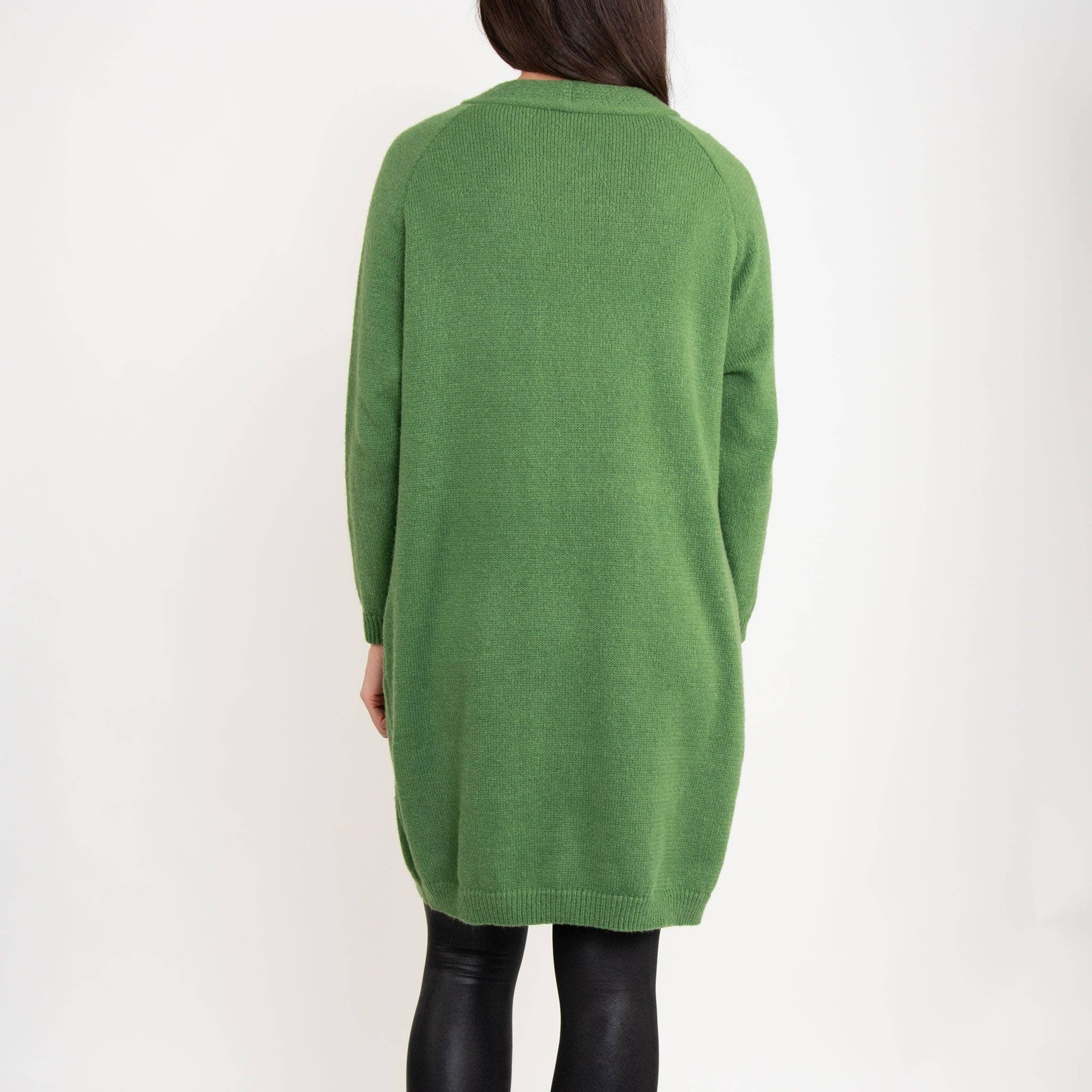 Elsie & Zoey – Cardigan - Mulher por atacado – Cardigã de Malha Madison Aberto à Frente com Malha Escovada e Manga Comprida11