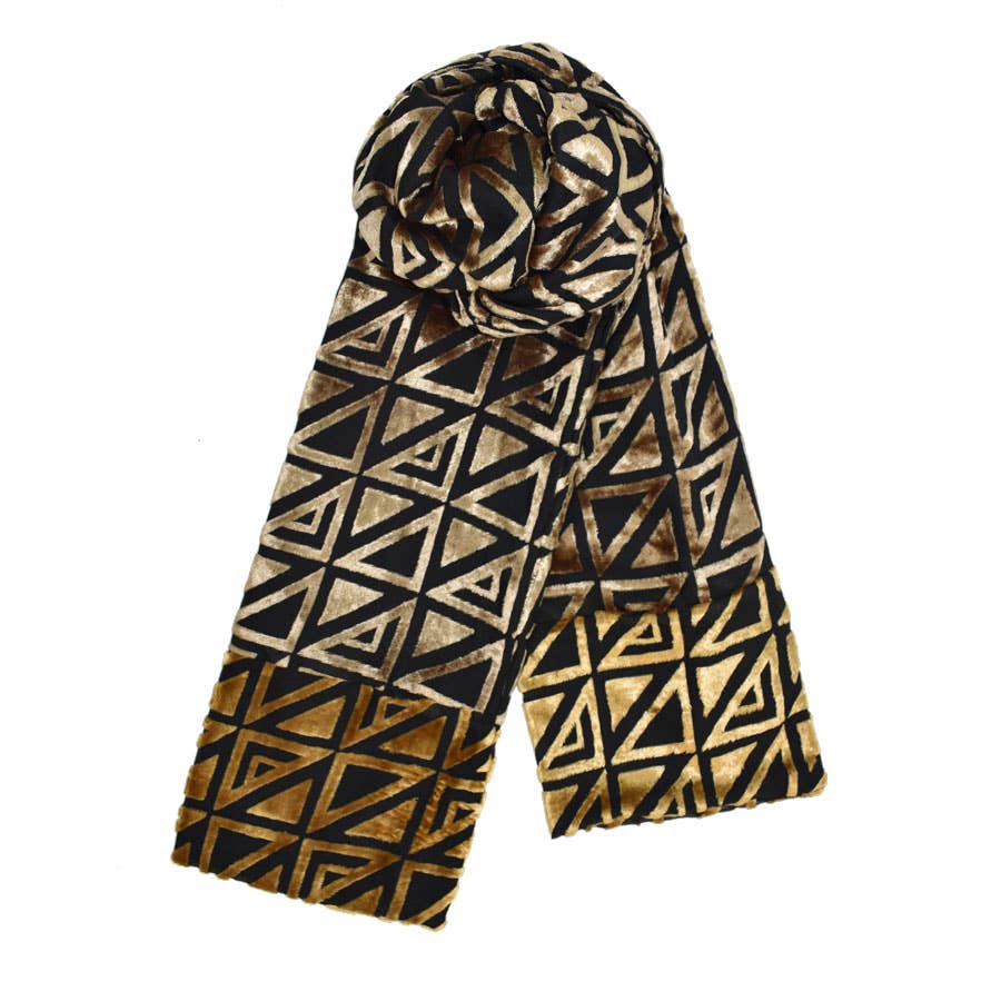 Dupatta Designs - Wholesale Scarf - Women's - Nebula Velvet Muffler Scarf4