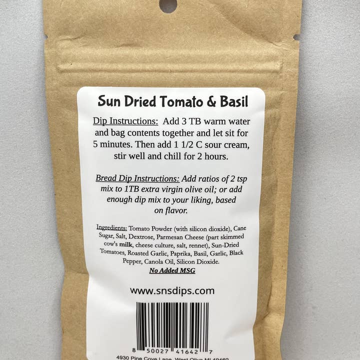 SnS Dips - Wholesale Dip - Sun Dried Tomato Basil Dip1