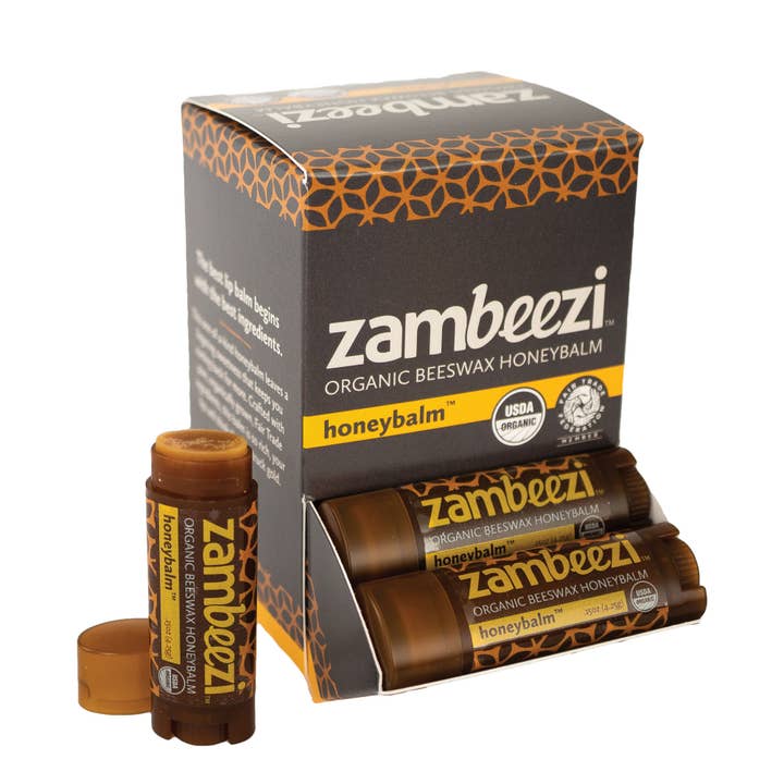 Zambeezi – wholesale Lip Balm – Honeybalm Organic Beeswax Lip Balm