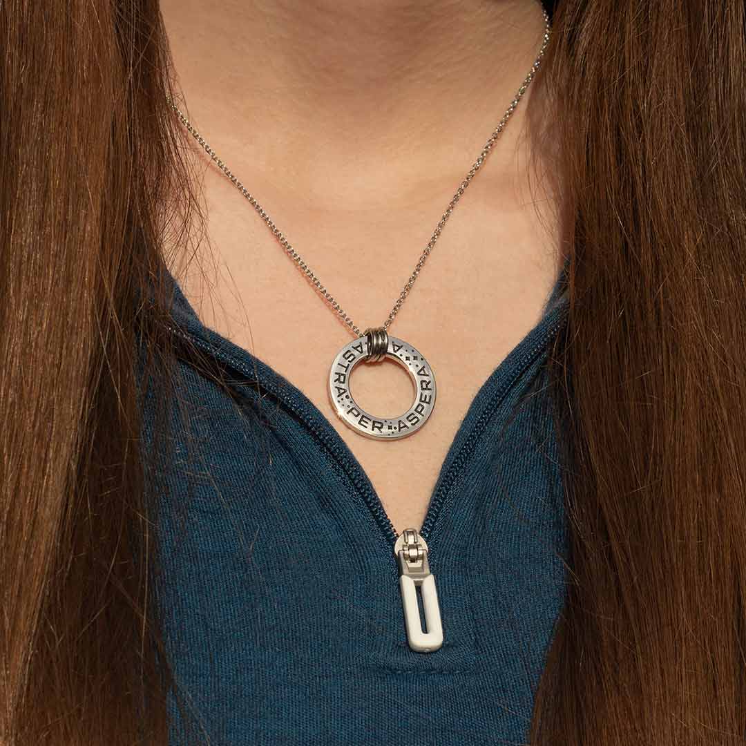 Boutique Academia - Wholesale Pendant/Charm Necklace - Ad Astra Per Aspera Necklace7