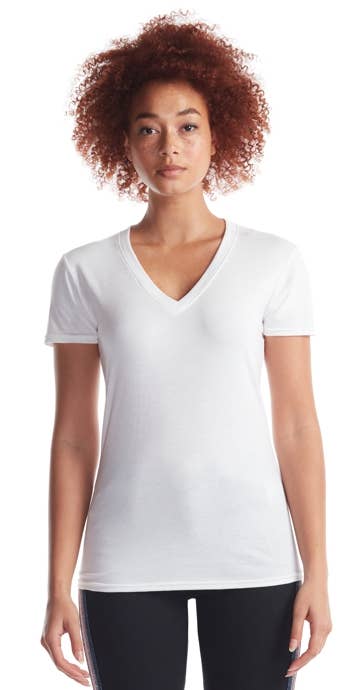 JERICO - Wholesale T-Shirt - Women's - Ladies Bamboo Foundation V-Neck0