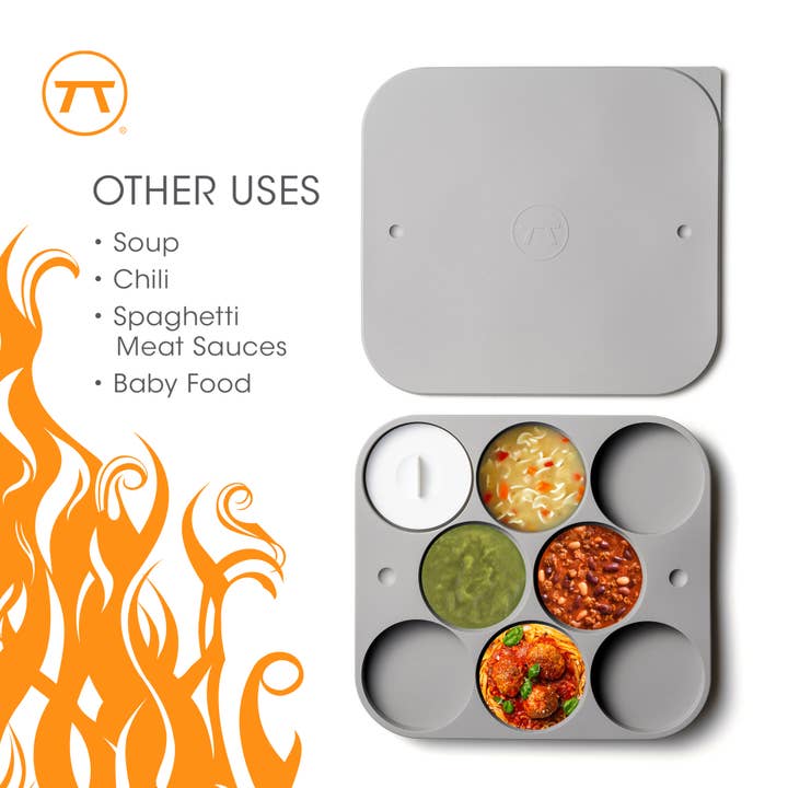 Fox Run Brands - Wholesale Kitchen tool/gadget - Outset Silicone Burger Press, 8 Burger Capacity,12.3”x 11.3"4