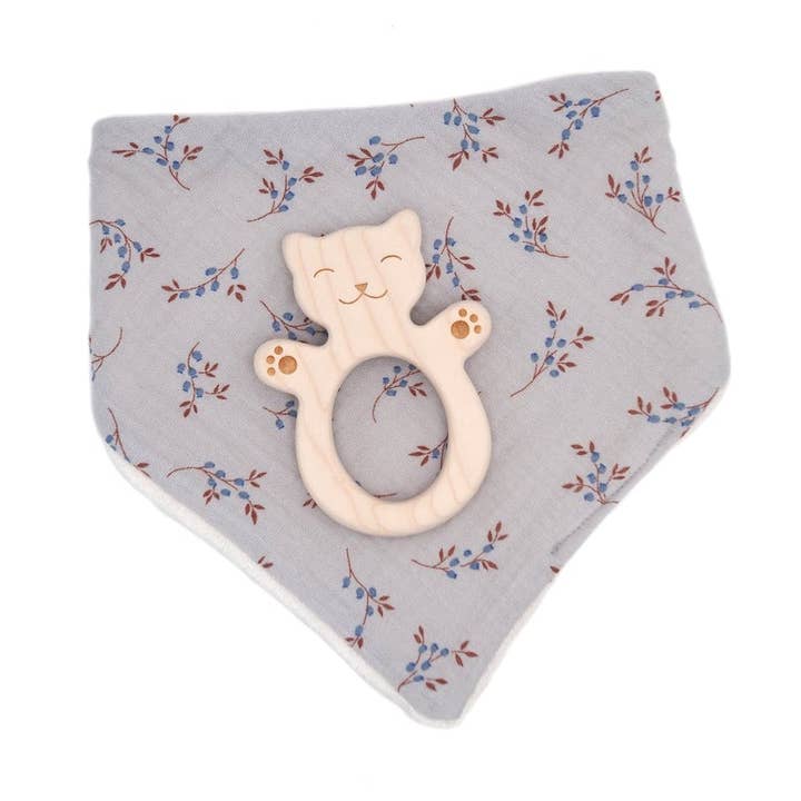 BIB BOX WITH TEETHING RING for wholesale by Briki Vroom Vroom