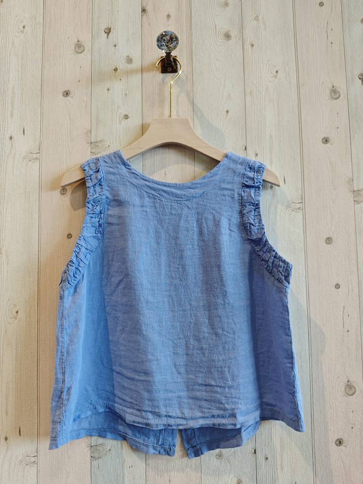 Linen & More - Wholesale Blouse - Women's - REF 17962 100% LINEN BLOUSE