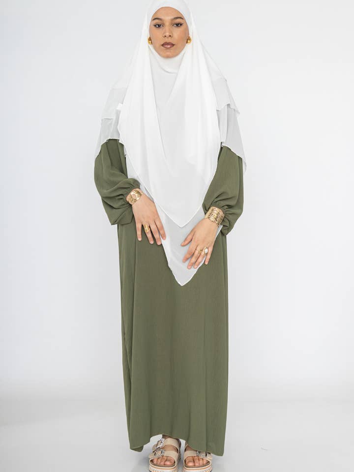 Abaya dress ref. L2370jazz long for women 18.5cm for wholesale by IDEAL OUTFIT