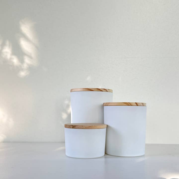 Wondery Mercantile - Wholesale Jar/Filled Candle - White Label Candle - No Label Customize Personalize