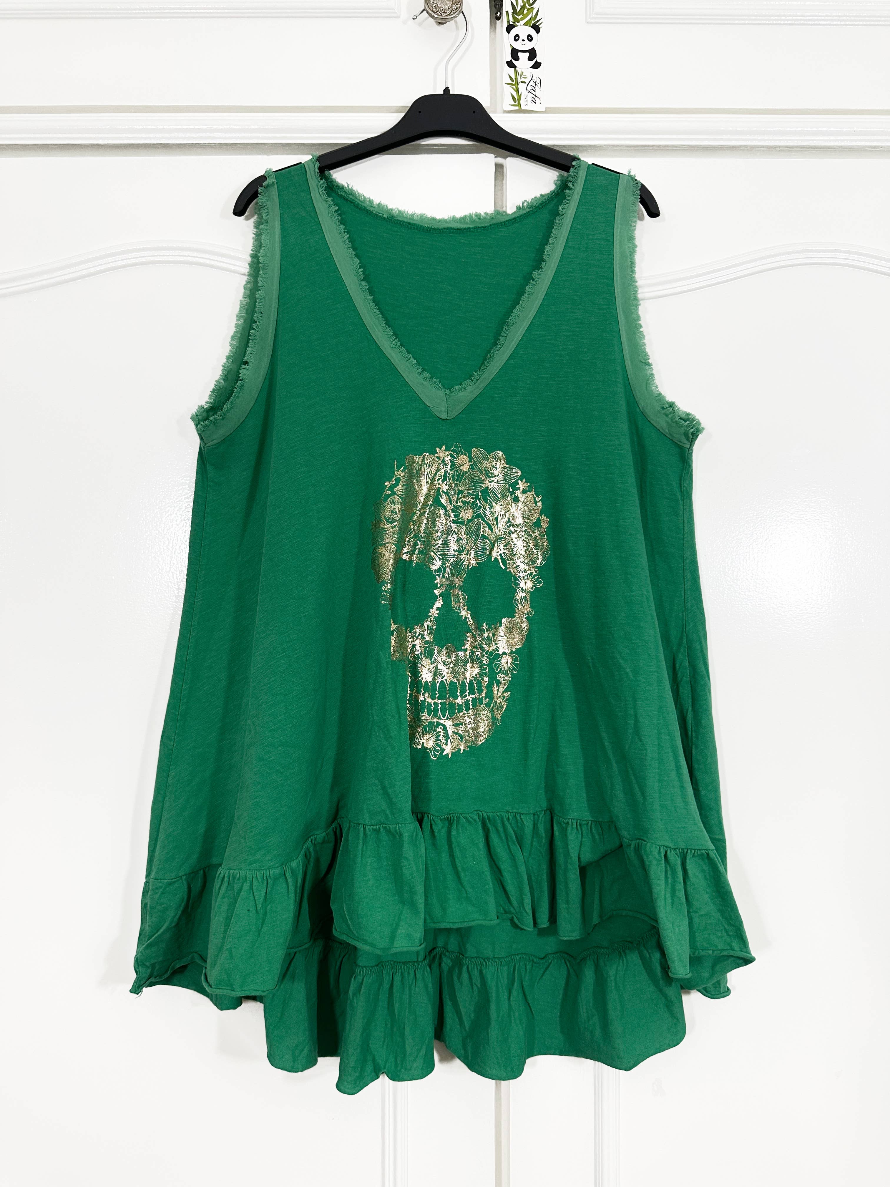 ZAFA PARIS - Wholesale Tunic - Women's - 08FZ5H211-Asymmetric cotton tank top