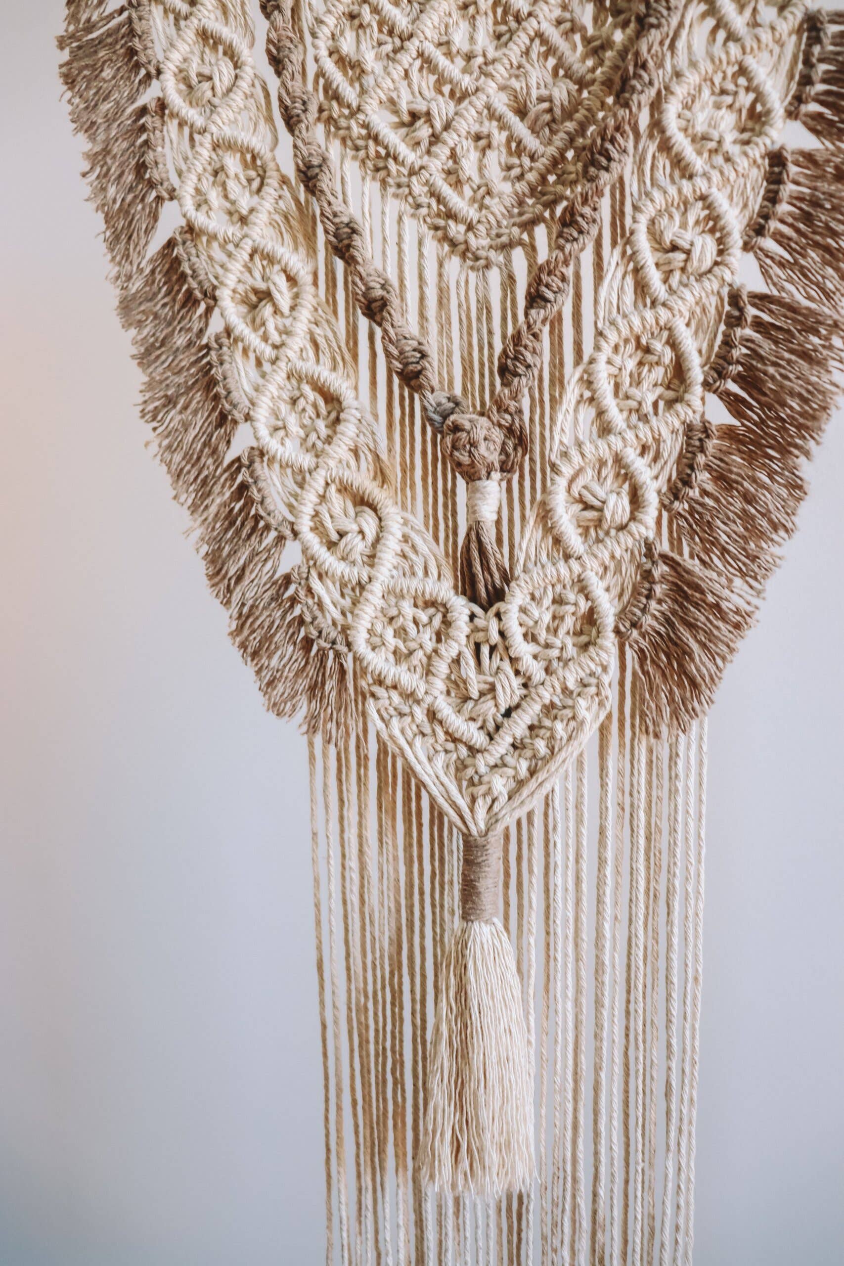 Zaumi Loop - Wholesale Tapestry/Textile - Cuenca Macrame Wall Panel2