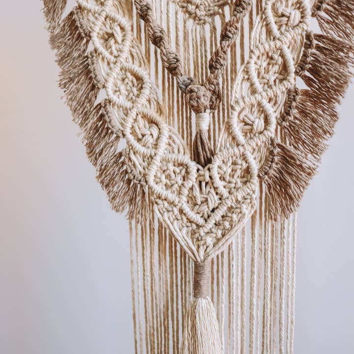 Zaumi Loop - Wholesale Tapestry/Textile - Cuenca Macrame Wall Panel2